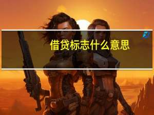 借贷标志什么意思