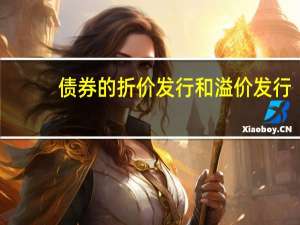 债券的折价发行和溢价发行