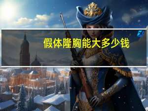 假体隆胸能大多少钱？假体隆胸取出多少钱