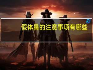 假体鼻的注意事项有哪些？假体隆鼻后注意事项