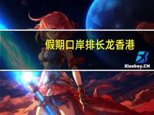 假期口岸排长龙 香港：研优化通关