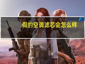 假的空调滤芯会怎么样