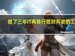 做了三年IT再转行做财务类的工作，难吗