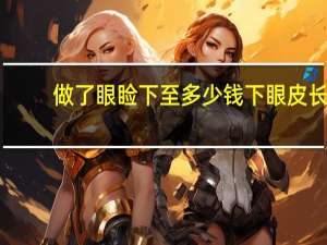 做了眼睑下至多少钱 下眼皮长了麦粒肿去医院需要多少钱啊