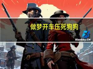 做梦开车压死狗狗