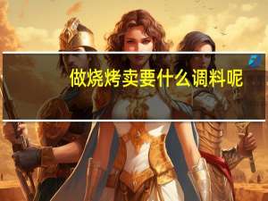 做烧烤卖要什么调料呢