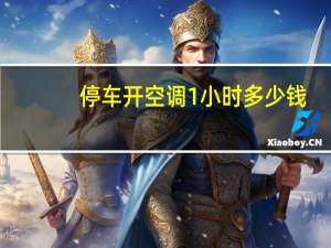 停车开空调1小时多少钱
