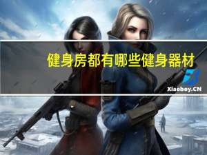 健身房都有哪些健身器材