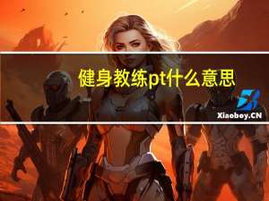 健身教练pt什么意思