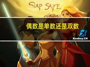 偶数是单数还是双数