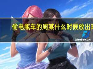 偷电瓶车的周某什么时候放出来（偷电瓶车的周某叫什么）