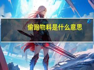 偷跑物料是什么意思