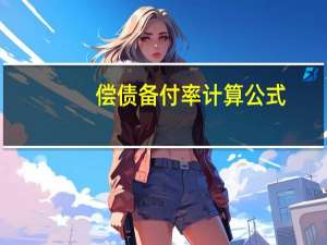 偿债备付率计算公式（偿债备付率计算公式是什么）