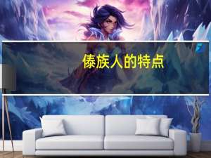 傣族人的特点