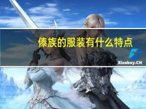傣族的服装有什么特点