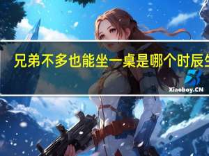 兄弟不多也能坐一桌是哪个时辰生的