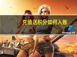 充值送积分如何入账
