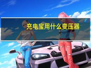 充电宝用什么变压器