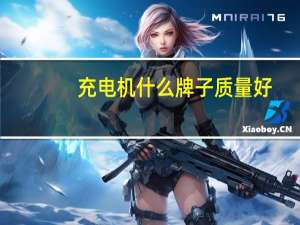 充电机什么牌子质量好