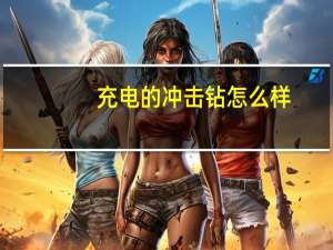 充电的冲击钻怎么样