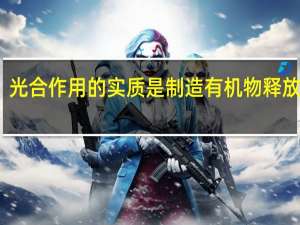 光合作用的实质是制造有机物释放氧气（光合作用的实质）