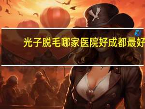 光子脱毛哪家医院好 成都最好的光子脱毛医院是哪里