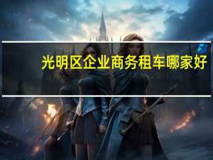光明区企业商务租车哪家好