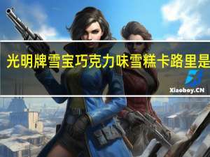 光明牌雪宝巧克力味雪糕卡路里是多少