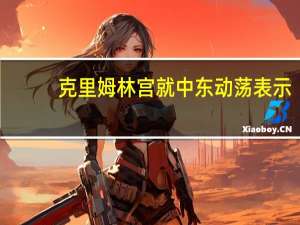 克里姆林宫就中东动荡表示：俄罗斯将与冲突各方保持联系
