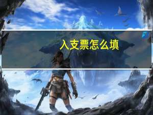 入支票怎么填