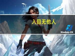 入目无他人,四下皆是你什么意思