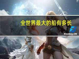 全世界最大的船有多长