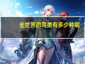 全世界的鸟类有多少种呢