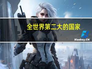 全世界第二大的国家