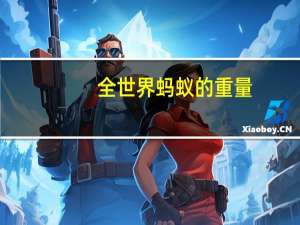 全世界蚂蚁的重量