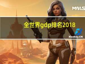 全世界gdp排名2018