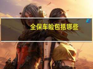 全保车险包括哪些（全保）