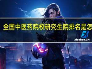 全国中医药院校研究生院排名是怎样的