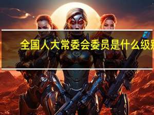 全国人大常委会委员是什么级别