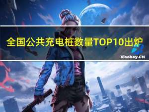 全国公共充电桩数量TOP10出炉：广东遥遥领先 超二三名之和