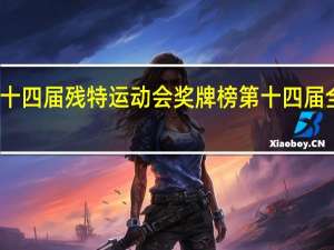全国十四届残特运动会奖牌榜 第十四届全运会奖牌