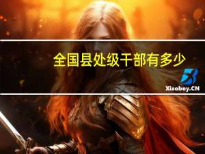 全国县处级干部有多少