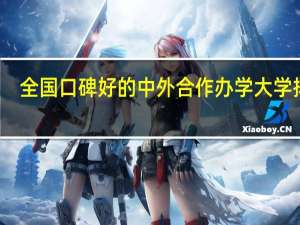 全国口碑好的中外合作办学大学排名