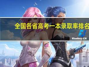 全国各省高考一本录取率排名