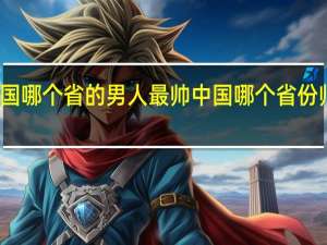 全国哪个省的男人最帅 中国哪个省份帅哥最多