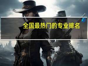 全国最热门的专业排名
