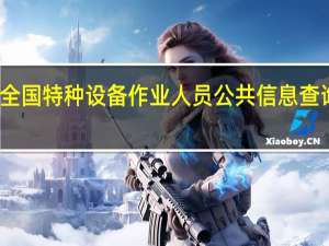 全国特种设备作业人员公共信息查询系统