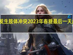 全国糖酒会上多人发生肢体冲突 2023年春糖最后一天成都糖酒会真的值得来吗