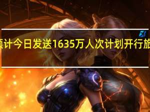 全国铁路预计今日发送1635万人次 计划开行旅客列车11190列