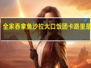 全家 吞拿鱼沙拉大口饭团卡路里是多少